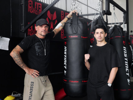 Le camp d’entraînement de boxe thaïlandaise Elite Fight Club du Francais Cédric Gautier