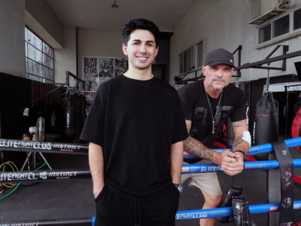 Le camp d’entraînement de boxe thaïlandaise Elite Fight Club du Francais Cédric Gautier