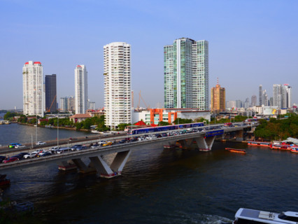 Thaïlande, Bangkok, fleuve Chao Phraya