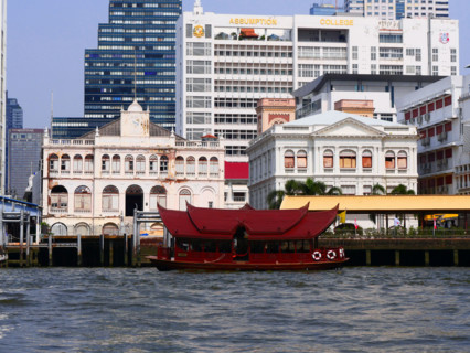 Thaïlande, Bangkok, fleuve Chao Phraya