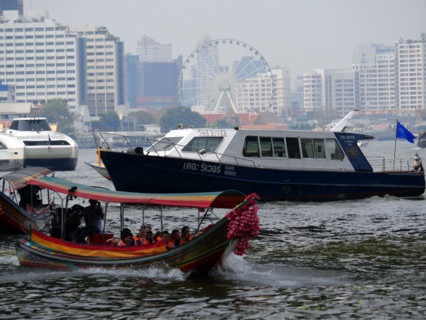 Thaïlande, Bangkok, fleuve Chao Phraya
