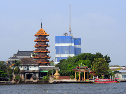 Thaïlande, Bangkok, fleuve Chao Phraya