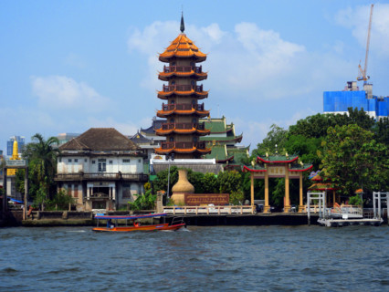 Thaïlande, Bangkok, fleuve Chao Phraya