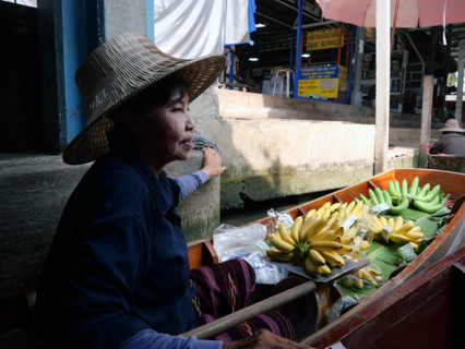 Thaïlande, marché flottant de Damnoen Saduak