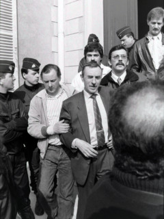 Manifestation à Clichy-sous-Bois, en 1989