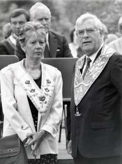 Personnalités venues à Carpentras en 1990 suite à la profanation du cimetière juif de la ville