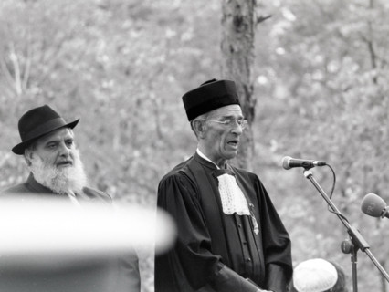 Personnalités venues à Carpentras en 1990 suite à la profanation du cimetière juif de la ville