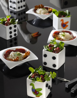 Faites vos jeux : salades du jeu de l'oie