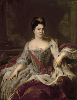 Catherine Ière de Russie, par Nattier
