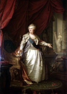 Levitsky, Catherine II en déesse de la justice
