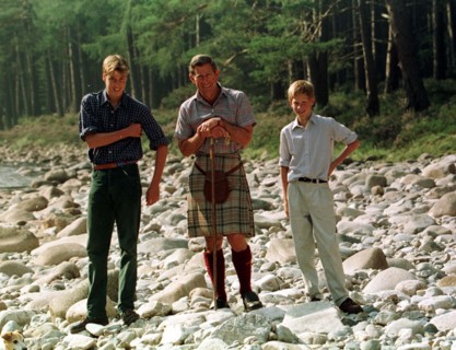 Prince Charles et ses fils