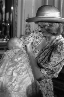 Prince William et princesse Diana