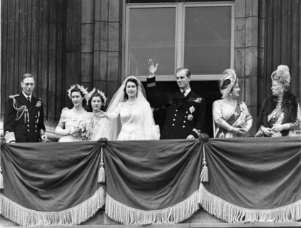 Mariage de la princesse Elisabeth et du Prince Philip Mountbatten