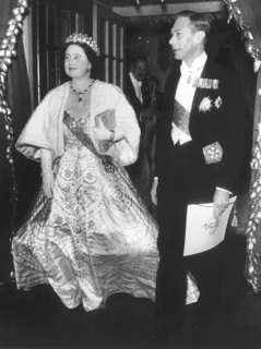 Le roi George VI et la reine Elizabeth
