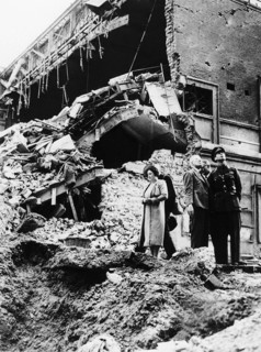 La reine Elizabeth et le roi George VI