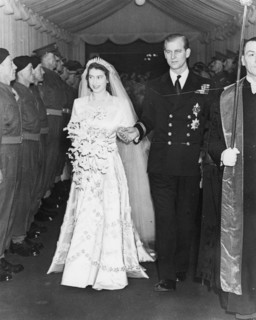 Mariage de la princesse Elisabeth et du Prince Philip Mountbatten