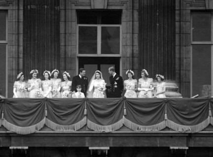Mariage de la princesse Elisabeth et du Prince Philip Mountbatten
