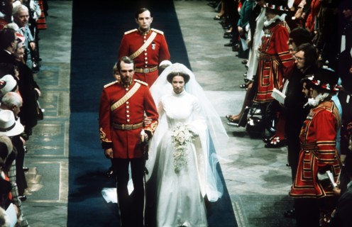 Mariage de la princesse Anne et du capitaine Mark Philips