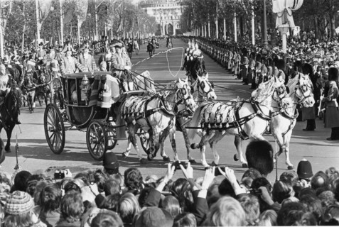 Mariage de la princesse Anne et du capitaine Mark Philips