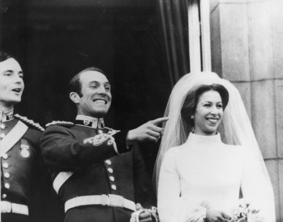 Mariage de la princesse Anne et du capitaine Mark Philips