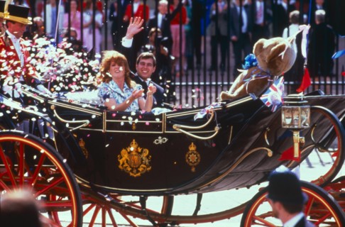 Mariage du prince Andrew et de Sarah Ferguson