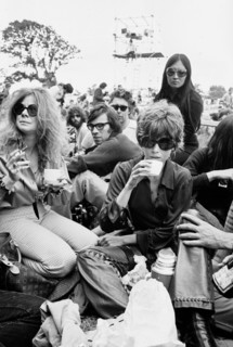 Jane Fonda au festival de l'île de Wight