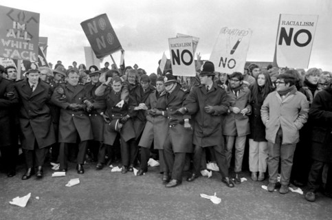 Manifestation anti-apartheid