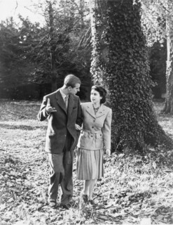 La princesse Elisabeth et son mari le Prince Philip