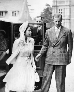 La princesse Elisabeth et le prince Philip