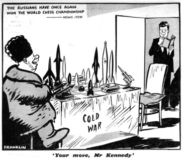 Caricature sur l'URSS