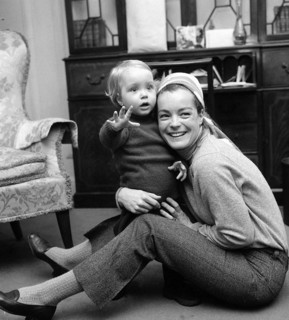 Romy Schneider et son fils