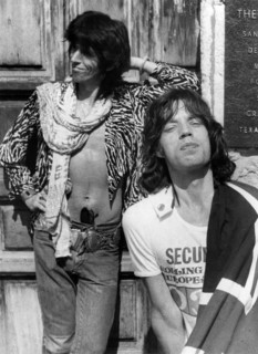 Keith Richards et Mick Jagger