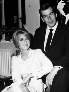 Roger Vadim et Jane Fonda