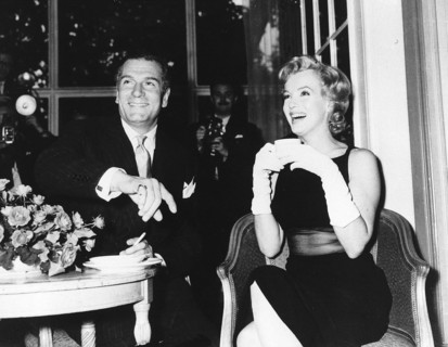 Marilyn Monroe et Laurence Olivier