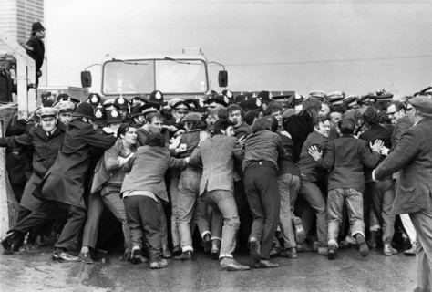 Grève des dockers anglais en 1972