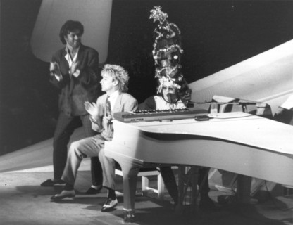 Elton John, George Michael et Rod Stewart