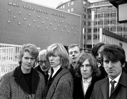 David Bowie et son groupe The Mannish Boys