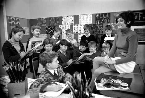 Ecole en Angleterre, 1969