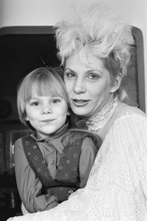 Angie Bowie et son fils Zowie