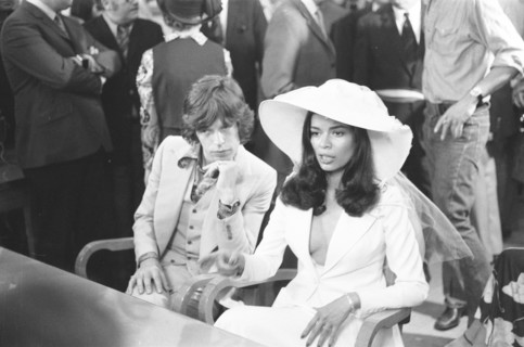 Mariage de Mick et Bianca Jagger