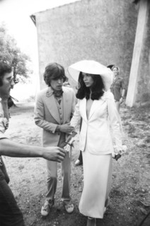 Mariage de Mick et Bianca Jagger