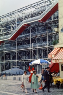 Georges Pompidou Centre, Paris, 1977