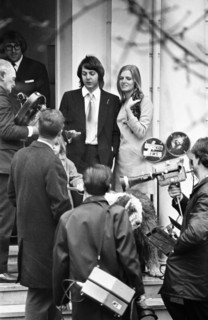 Mariage civil de Linda et Paul McCartney (1969)