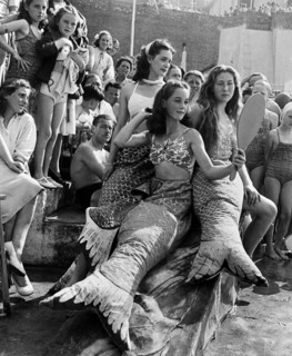 Contestants in the 1948 Margate Mermaid competition
1948