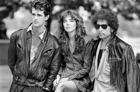 Rupert Everett, Fiona Flanagan et Bob Dylan, 1986
