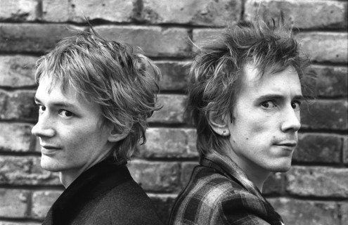 Ex Sex Pistols John Lydon and Keith Levine