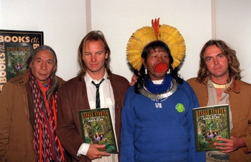 Sting et Raoni