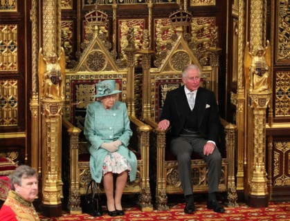 State Opening of Parliament, Palace of Westminster in London, 19 December 2019