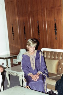 Princess Diana in Lahore, Pakistan. 23th May 1997.