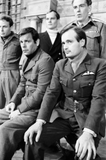 Colditz, Photo-call for new BBC television series, actors pose for the cameras on first day of